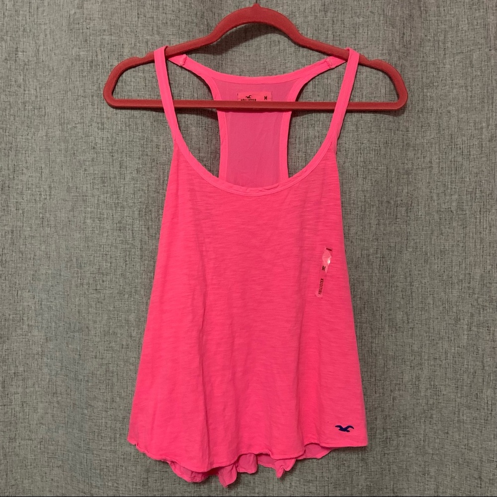 Hollister Hot Pink Racerback Top